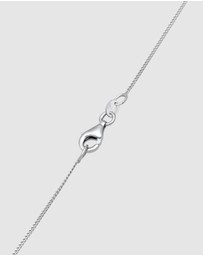 Elli Jewelry - Necklace Crystal Drop 925 Sterling Silver