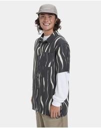 Quiksilver - Mens Safe Paradise Short Sleeve Shirt