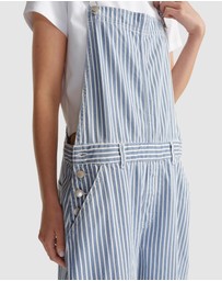 Decjuba - D-Luxe Stripe Barrel Overalls