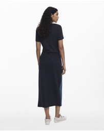 Desigual - Combined denim midi skirt