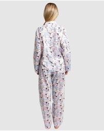 Sant And Abel - Women's Drawbertson Longhorns Long PJ Set