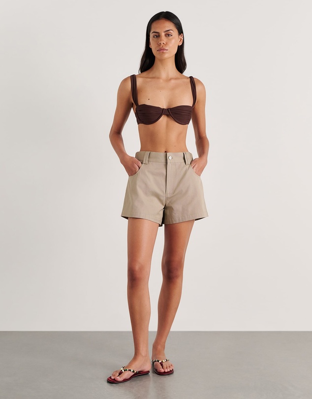 Jag - Pia Canvas A Line Short