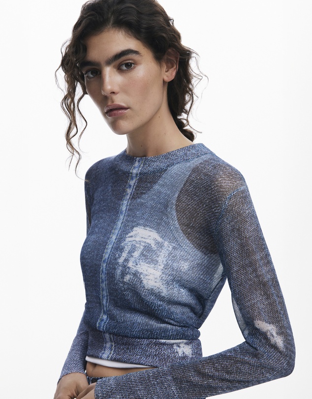 Desigual - Distressed sweater