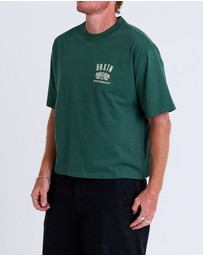 Brixton - Primary Short Sleeve Cropped Tee