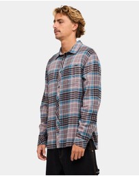Billabong - Mens Coastline Long Sleeve Flannel Shirt