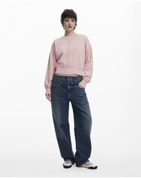 Desigual - Topstitched sweatshirt