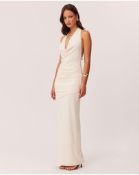 SNDYS - Anita Cowl Drape Maxi Dress