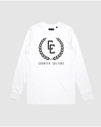 Counter Culture - Garland Logo Long Sleeve - Youth