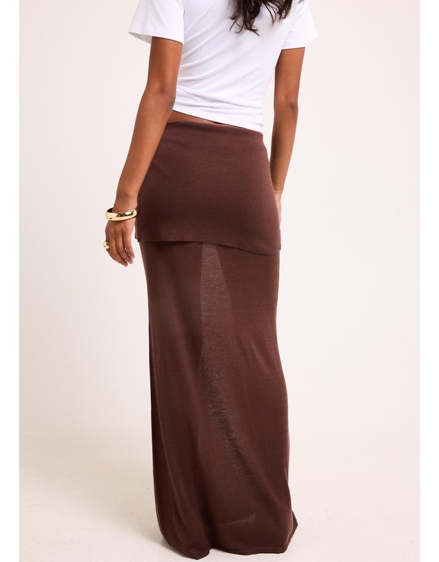 Alice In The Eve - Milano Sheer Maxi Skirt