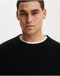 Cotton On - Box Fit Crew Knit