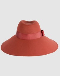 Max Alexander - Wide Brim Orange Winter Hat
