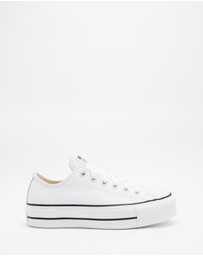 Converse - ICONIC EXCLUSIVE Chuck Taylor All Star Leather Platform Sneakers