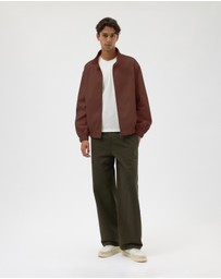 AERE - Organic Cotton Bomber Jacket