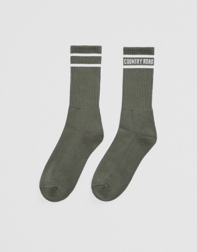 Country Road - Australian Cotton Blend Cr Sport Crew Sock