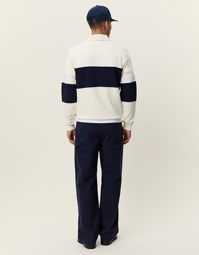 Les Deux - Zipper Rugby Sweatshirt