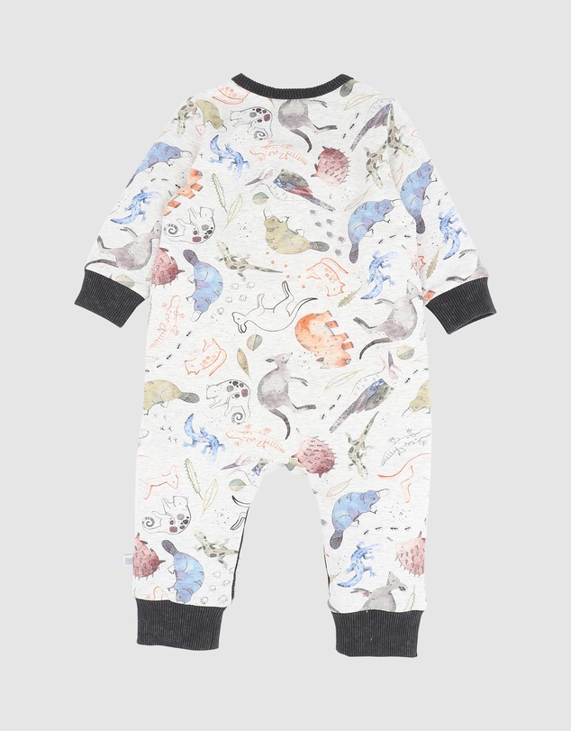 Fox & Finch - Outback Adventure Print Romper - Babies