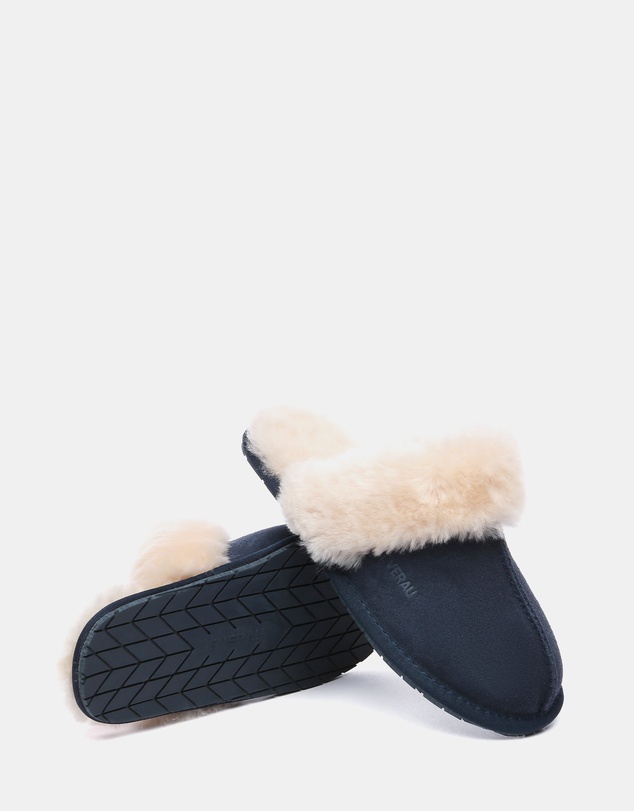 EVERAU - EverAU Ugg Rosa Slipper Suede Cow Suede Upper House Shoes