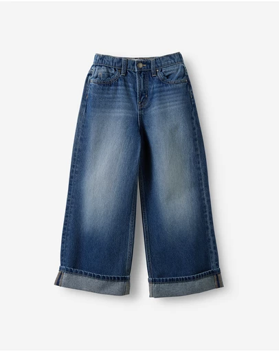 Cotton On Kids - Super Wide Leg Denim Jean