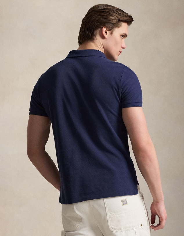 Polo Ralph Lauren - Custom Slim Polo Bear Mesh Polo Shirt