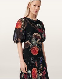 AllSaints - Tiwa Silk-Blend Dress