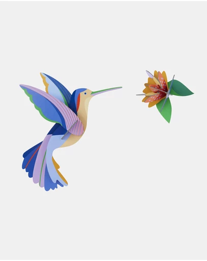 Studio Roof  - Wall Art Paradise Birds (B5) Hummingbird