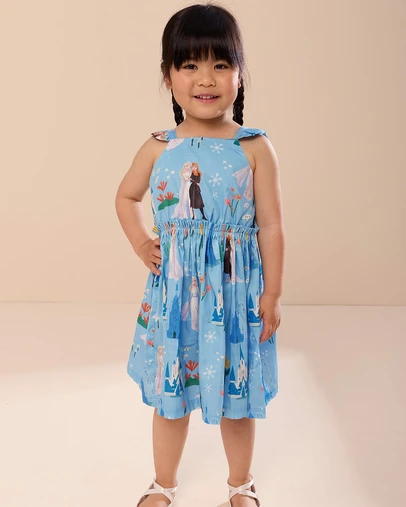 Rock Your Kid - Frozen Cotton Dress - Kids-Teens