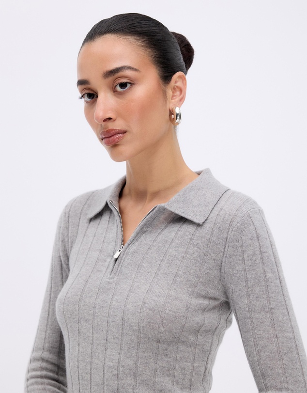 Minima Esenciales - Vali Merino Wool Knit Polo