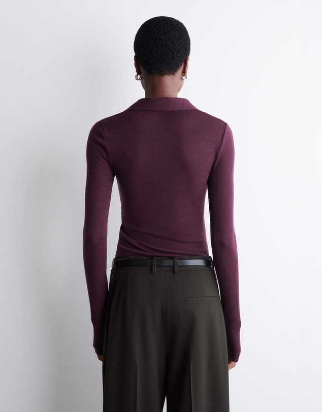COS - Merino Wool Polo Shirt