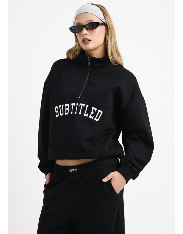 Subtitled - Athletic Quarter Zip Jacket