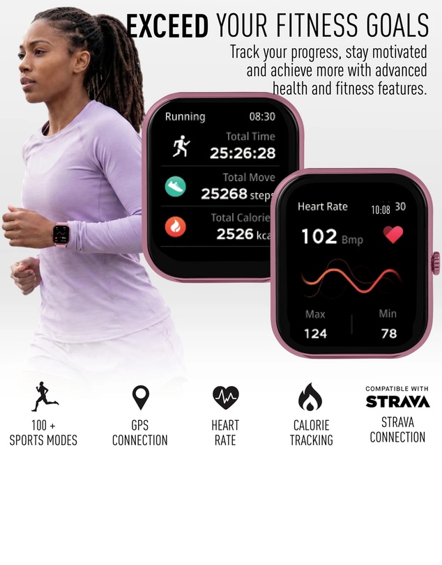Reflex Active - Nexus Lite Pink Smart Watch