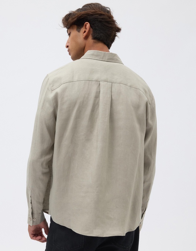 AERE - Euro Resort Linen LS Shirt