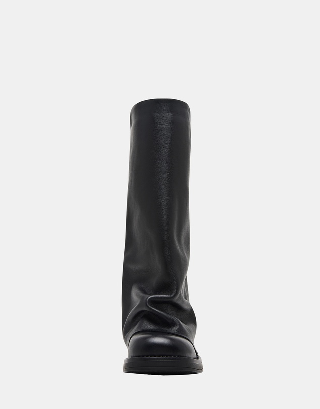 Steve Madden - Benton Black Leather Boots