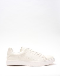 3 Wise Men - 3 Wise Men Nicks White Leather Sneaker