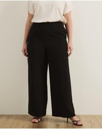 Atmos&Here Curvy - Eira Straight Leg Tailored Pants