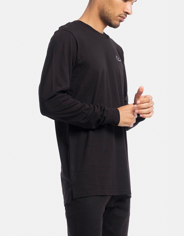 Stock & Co. - Stock & Co Anchor Embroidery Long Sleeve Tee