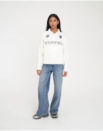 Huffer - Panelled 1/4 Zip 350