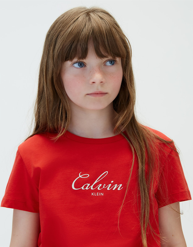Calvin Klein Jeans - Girls Script Logo T-Shirt