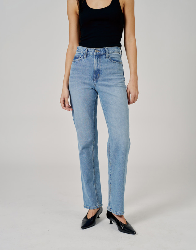 Outland Denim - Zoe High Straight Jeans