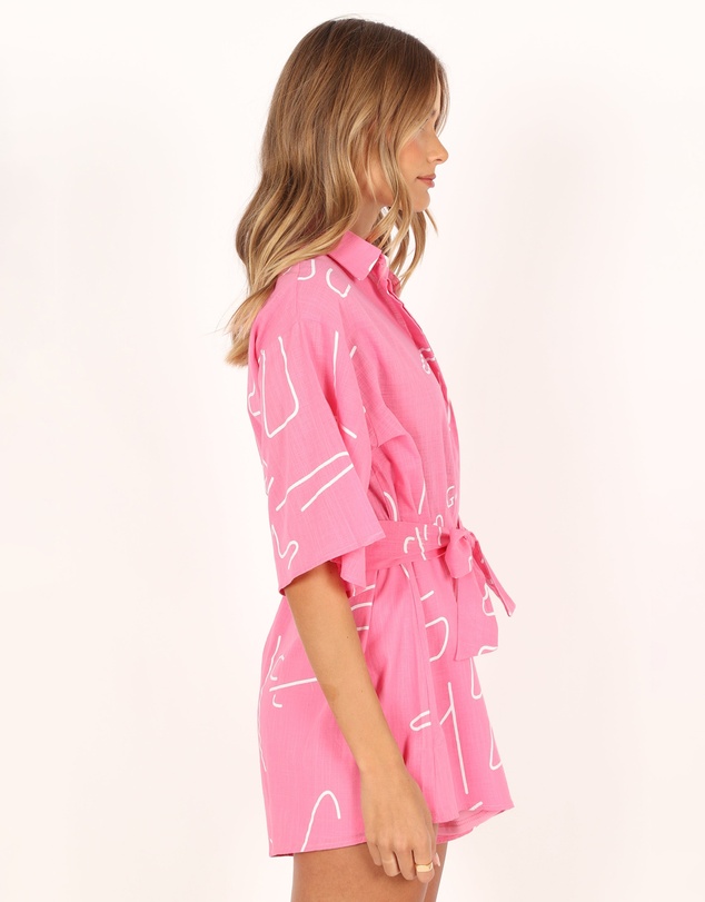 Petal & Pup - Kellie Playsuit - Pink