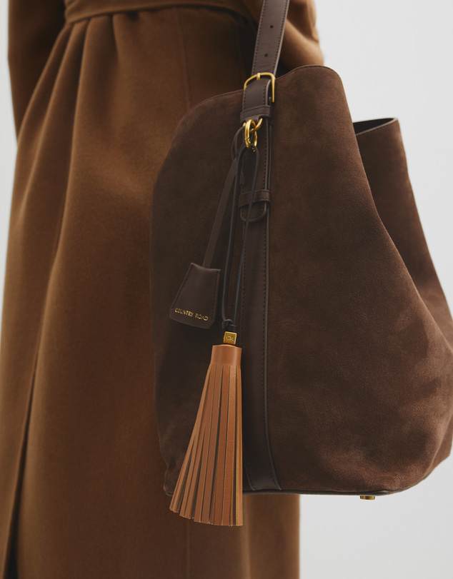Country Road - Tassel Leather Charm