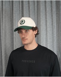 Provence - Contrast Crest Cap Off White/Green