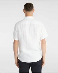 yd. - Lewis Pure Linen Shirt