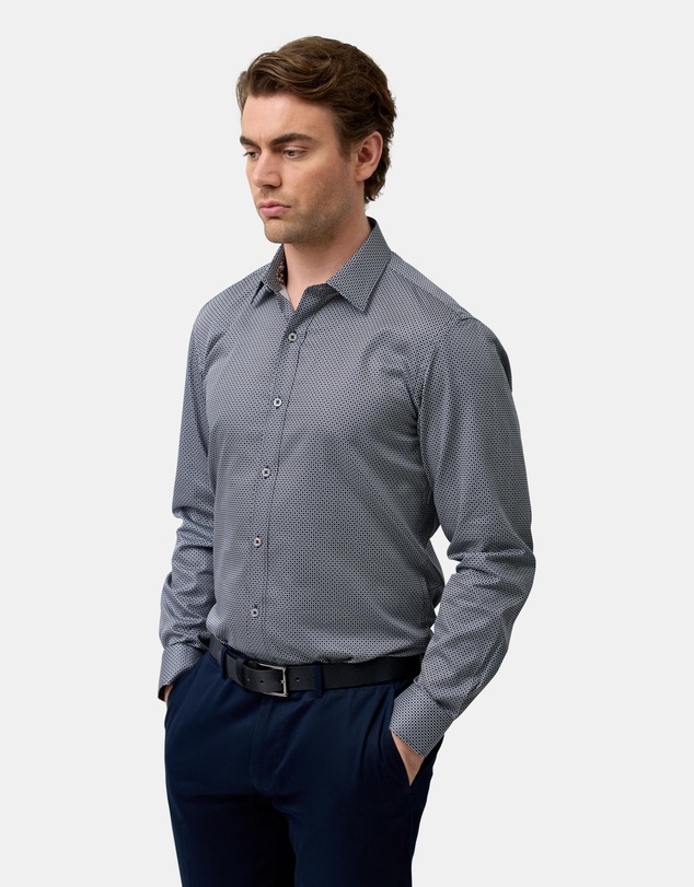 Brooksfield - Premium Print Shirt