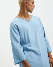 Surrounded By Ghosts - The Alloclasite Relaxed 3/4 Sleeve T-Shirt