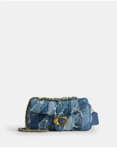 Coach - Soft Quilted Denim Patchwork Bag