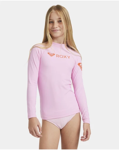 Roxy - Girls 8 to 16 Heater Long Sleeve Rash Vest