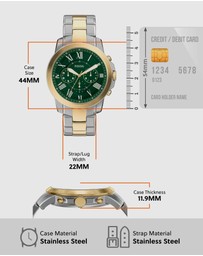 Fossil - Grant Multicolour Chronograph Watch