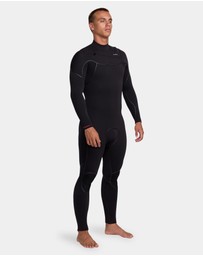 Quiksilver - Mens 3/2mm Marathon Sessions Chest Zip Wetsuit