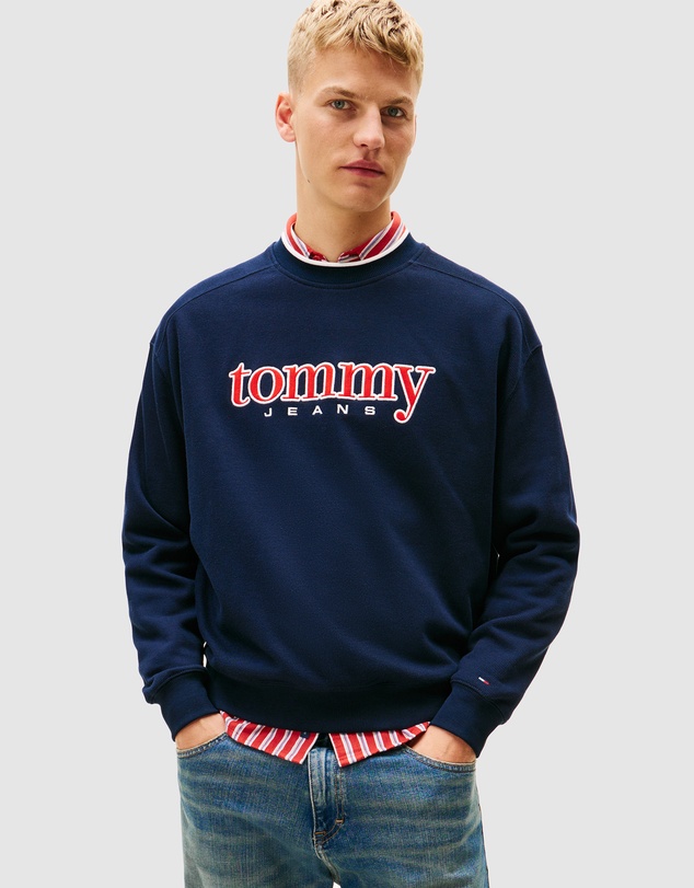Tommy Jeans - 90s Texture Graphic Crew Sweatshirt