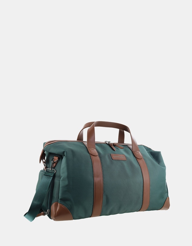 Pierre Cardin - Pierre Cardin 2-Tone Lite Overnight Bag
